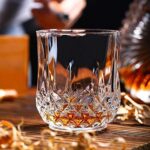 GlassWorld Premium LongChamp Imported Crystal Whiskey Scotch Glasses Set