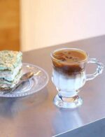 GlassWorld Korean Retro Goblet Embossed glass Cup Set for Tea, Coffee, Milk, Cappuccino - 150ml - Image 5