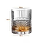 GlassWorld BottomRim Luxury Whiskey Glass Set - 310ml - Image 6