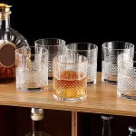 GlassWorld BottomRim Luxury Whiskey Glass Set - 310ml - Image 3