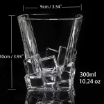 GlassWorld Everest Royal Whiskey Glasses – 325ml - Image 3