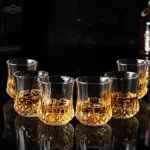 GlassWorld Premium LongChamp Elegant Whiskey Glass Set - 310ml - Image 4