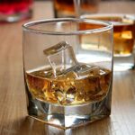 GlassWorld Premium Plaza Square 280ml Crystal Whiskey Scotch Glasses Set
