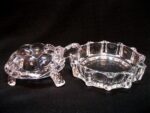 GlassWorld Vastu Feng Shui Crystal Glass Turtle Tortoise with Plate for Good Luck for Office Home (SunTray&Turtle) - Image 2