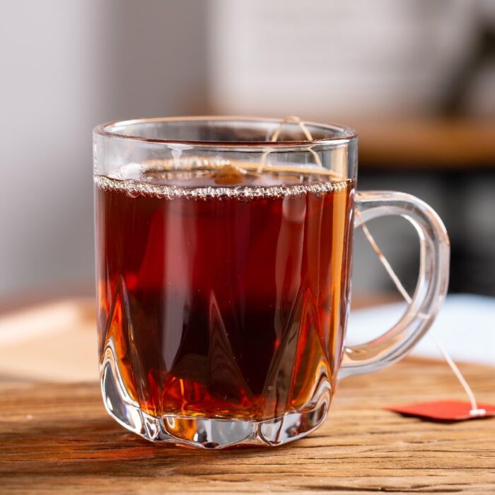 Glass World Abstract Love Glass Cup Set for Tea, Coffee, Milk, Cappuccino
