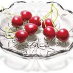 Glass World Crystal glass serving Flower Leaf shaped plate Tray for dry fruits/chocolates/sweets/vegetables