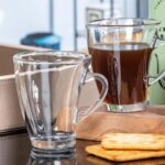 Glass World Delta glass Cup Set for Tea, Coffee, Milk, Cappuccino - 165ml