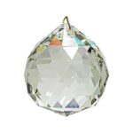 Glass World Feng Shui White Crystal Balls 40MM Decorative Showpiece - Image 3