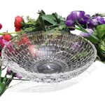 Glass World Glass Floral Fruit Bowl for Dining Table Decoration, Home Decor & Gifting Purpose - Image 6
