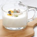 Glass World Magenta Glass Cup Set for Tea, Coffee, Milk, Cappuccino