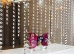 Glass World Modern String DIY Decor Diamond Acrylic Crystal Beads Curtain Strand Garland Party Home Decoration - Image 4
