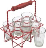 Glass World Old School Cutting Chai/Tea Original Glasses 100ml Cups, Relive Memories Glass Set - Image 3