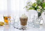Glass World Premium Bottom Punched Glass Cup Set for Tea, Coffee, Milk, Cappuccino - Image 5