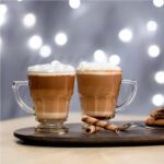 Glass World Premium Bottom Punched Glass Cup Set for Tea, Coffee, Milk, Cappuccino - Image 9