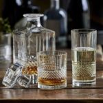 Glass World Premium Bottom Rim Crystal Decanter Set for Whiskey, Liquor, Scotch, Wine - Image 2