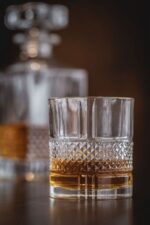 Glass World Premium Bottom Rim Crystal Decanter Set for Whiskey, Liquor, Scotch, Wine - Image 8