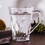 Glass World Premium Cross Strike Glass Cup Set for Tea, Coffee, Milk, Cappuccino - Image 3