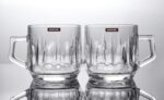 Glass World Premium Espanola Glass Cup Set for Tea, Coffee, Milk, Cappuccino - Image 2