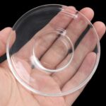 Glass World Premium Glass Quarter Plates for tea coffee cups and serving snacks foods - Image 4