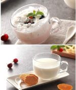 Glass World Premium Metro Love Glass Cup Set for Tea, Coffee, Milk, Cappuccino - Image 4