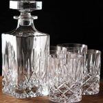 Glass World Premium Opera Crystal Decanter Set for Whiskey, Liquor, Scotch, Wine - Image 4