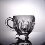 Glass World Premium Petal Graved Glass Cup Set for Tea, Coffee, Milk, Cappuccino - Image 3