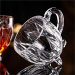 Glass World Premium Petal Graved Glass Cup Set for Tea, Coffee, Milk, Cappuccino - Image 6