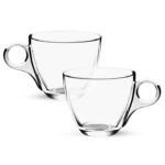 Glass World Premium Ring Hand Glass Cup Set for Tea, Coffee, Milk, Cappuccino - Image 3