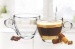 Glass World Premium Ring Hand Glass Cup Set for Tea, Coffee, Milk, Cappuccino - Image 8