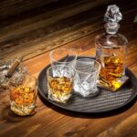 Glass World Premium Twist Crystal Decanter Set for Whiskey, Liquor, Scotch, Wine - Image 5