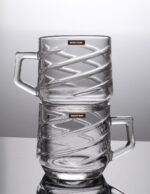 Glass World Premium Vapourise Glass Cup Set for Tea, Coffee, Milk, Cappuccino - Image 3