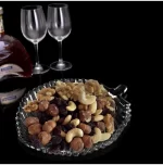 Glass World Small Beautiful Leaf Shape Glass Tray Plate for Serving Dry Fruits, Fruits, Snacks, Sweets, Chocolates for Home Decoration - Image 6