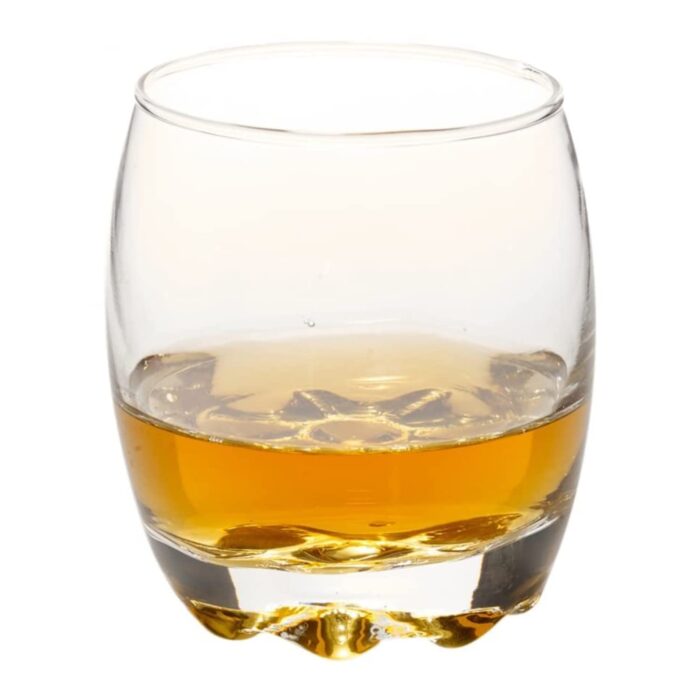 Glass World Sylvana Shot Glass 80ml ,Heavy Base Clear Shot Glass, Great for Whisky Brandy Vodka and Tequila