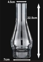 GlassWorld Argon Glass Shade Chimney Top for Indian Lanterns, mandir Oil Lamps, candles Table Lamps Lamp Shade - Image 6