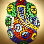 GlassWorld Devine Blessing God Ganesh Wall Lamp Light with All Fixture, Compatible with 5 to 60 Watt LED