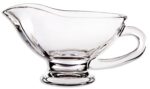 GlassWorld Glass Basic Chatni/Sauce/Gravy Boat Transparent, 350ml, Single Piece - Image 4