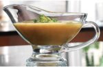 GlassWorld Glass Basic Chatni/Sauce/Gravy Boat Transparent, 350ml, Single Piece
