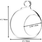 GlassWorld Hanging Glass Terrarium 100% Handmade Tealight Candle Holders for Diwali Christmas Tealights, Corporate Gifts, Home Decor Gift Item, Diwali Decoration, Christmas Decoration - Image 7