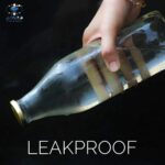 GlassWorld Leak Proof Beverage Glass Bottle 500ml For Fridge With Airtight Metal Cap, Suitable For Milk, Juice, Water - Image 4