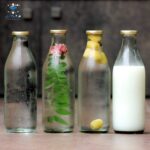 GlassWorld Leak Proof Beverage Glass Bottle 500ml For Fridge With Airtight Metal Cap, Suitable For Milk, Juice, Water - Image 5