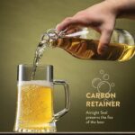 GlassWorld Premium Clear Glass Bottle Airtight & Leak Proof Swing Cap Glass Bottle with Stopper for Beverages Oil Soda Beer Juice Kombucha Milk, 1000ml Fridge Water Bottles - Image 3