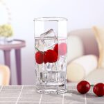 GlassWorld Premium Octa Heavy Base Tall Bar Glass Water & Juice Glasses - Image 3