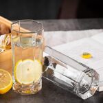 GlassWorld Premium Octa Heavy Base Tall Bar Glass Water & Juice Glasses