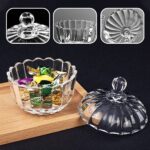 GlassWorld Premium Pumpkin Candy Bowl, Glass Container for Sweets, Snacks, Dry Fruits - Image 7