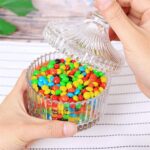 GlassWorld Stylish Elite Candy Bowl, Glass Container for Sweets, Snacks, Dry Fruits - Image 3