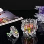 GlassWorld Stylish Crown Candy Bowl, Glass Container for Sweets, Snacks, Dry Fruits - Image 2