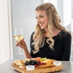 GlassWorld Winster Crystal Touch 360ml Diamond Cut Seamless Designer Wine and Champagne Tumblers Glass Set - Image 9