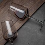 GlassWorld Winster Win Crystal Touch Diamond 350ml Cut Seamless Designer Wine and Champagne Tumblers Glass Set - Image 9