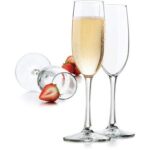 GlassWorld Crystal Balloon Wine Glass 190 ml Red & White Wine Champagne Great Gift for Anniversary, Christmas - Elegant Party Drinking Glassware (Set of 2) - Image 4