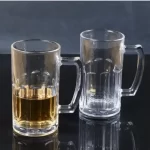 GlassWorld Premium Big Fancy 600ml Party Beer Mugs Big Beer Glasses